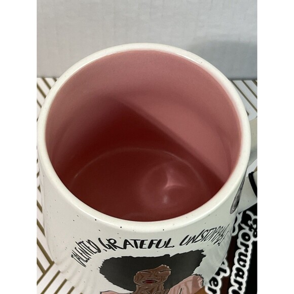 TALENTED, GRATEFUL, UNSTOPPABLE Ceramic Coffee Tea Mug 20oz Women Empowerment - Picture 12 of 12